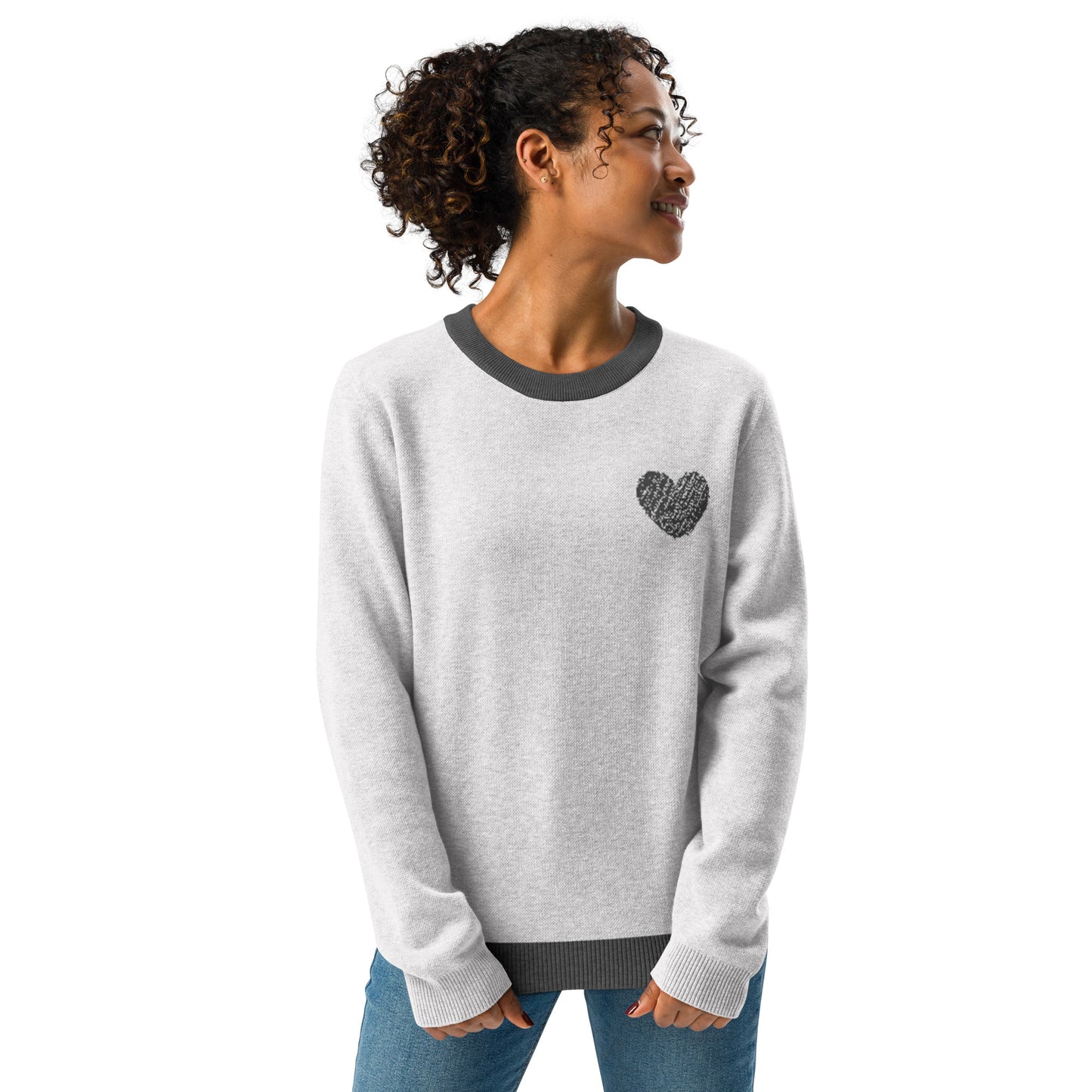 Heart Sweater – Timeless Love Womans Knit Sweater