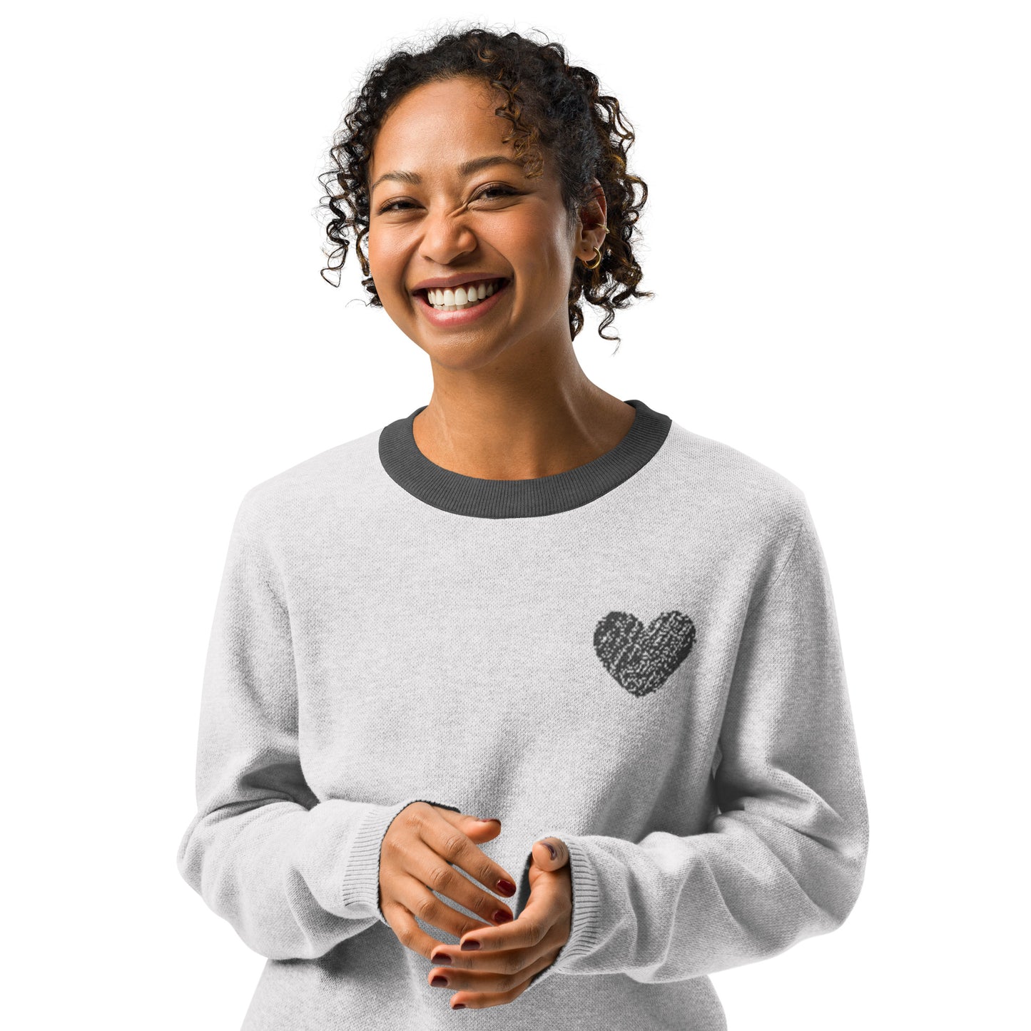 Heart Sweater – Timeless Love Womans Knit Sweater