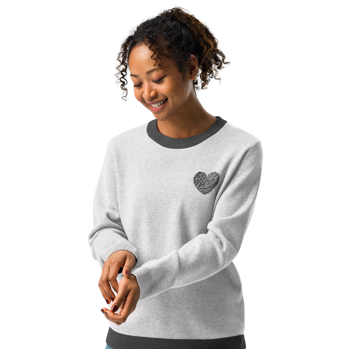 Heart Sweater – Timeless Love Womans Knit Sweater