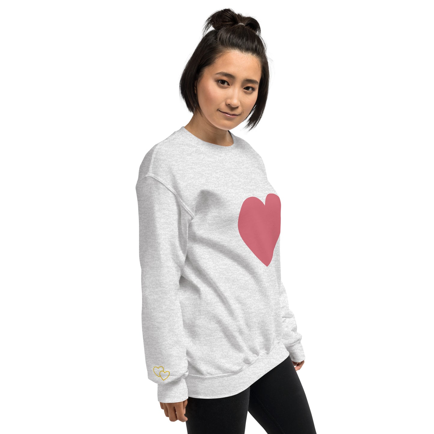 Heart Sweater | Womans Crew Neck