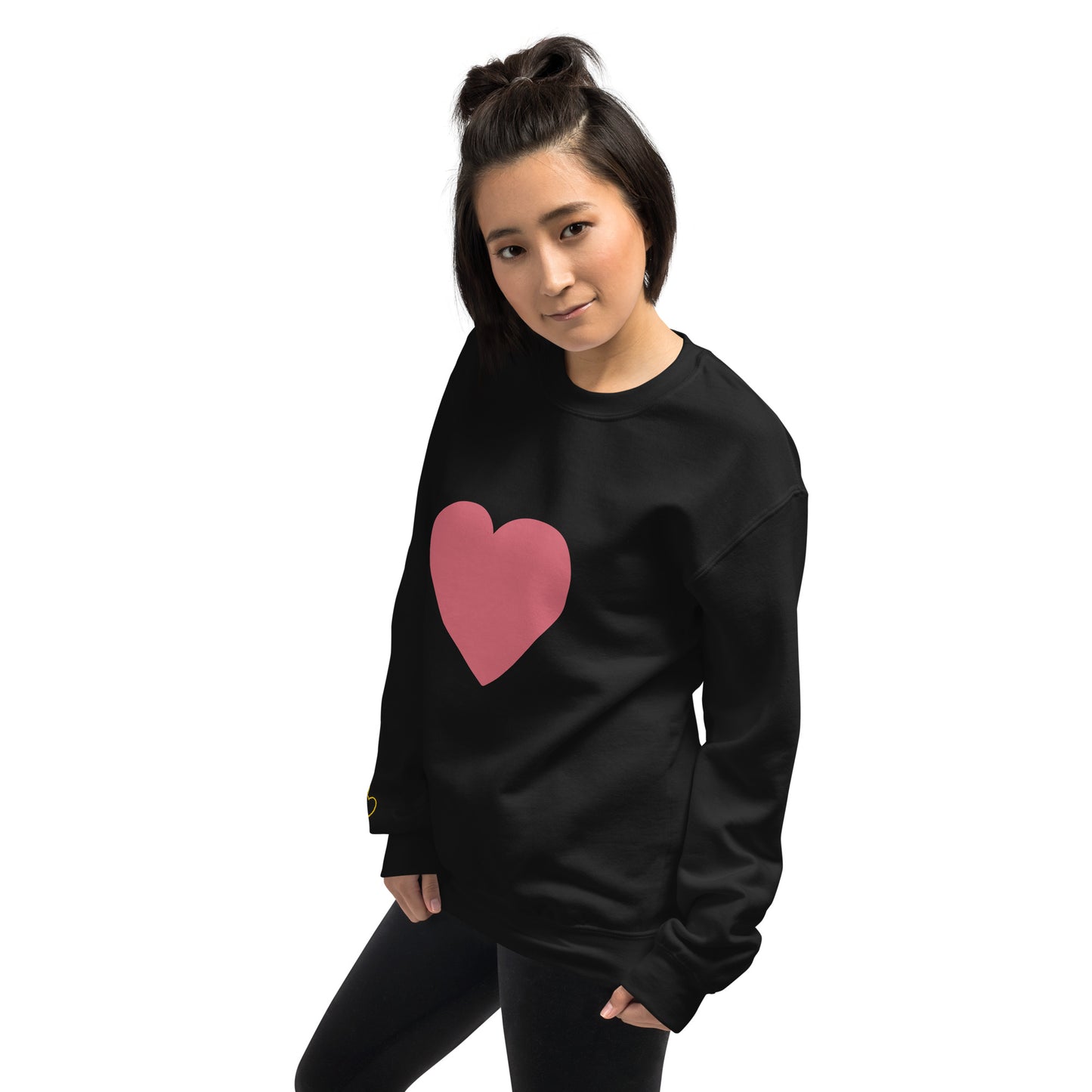 Heart Sweater | Womans Crew Neck