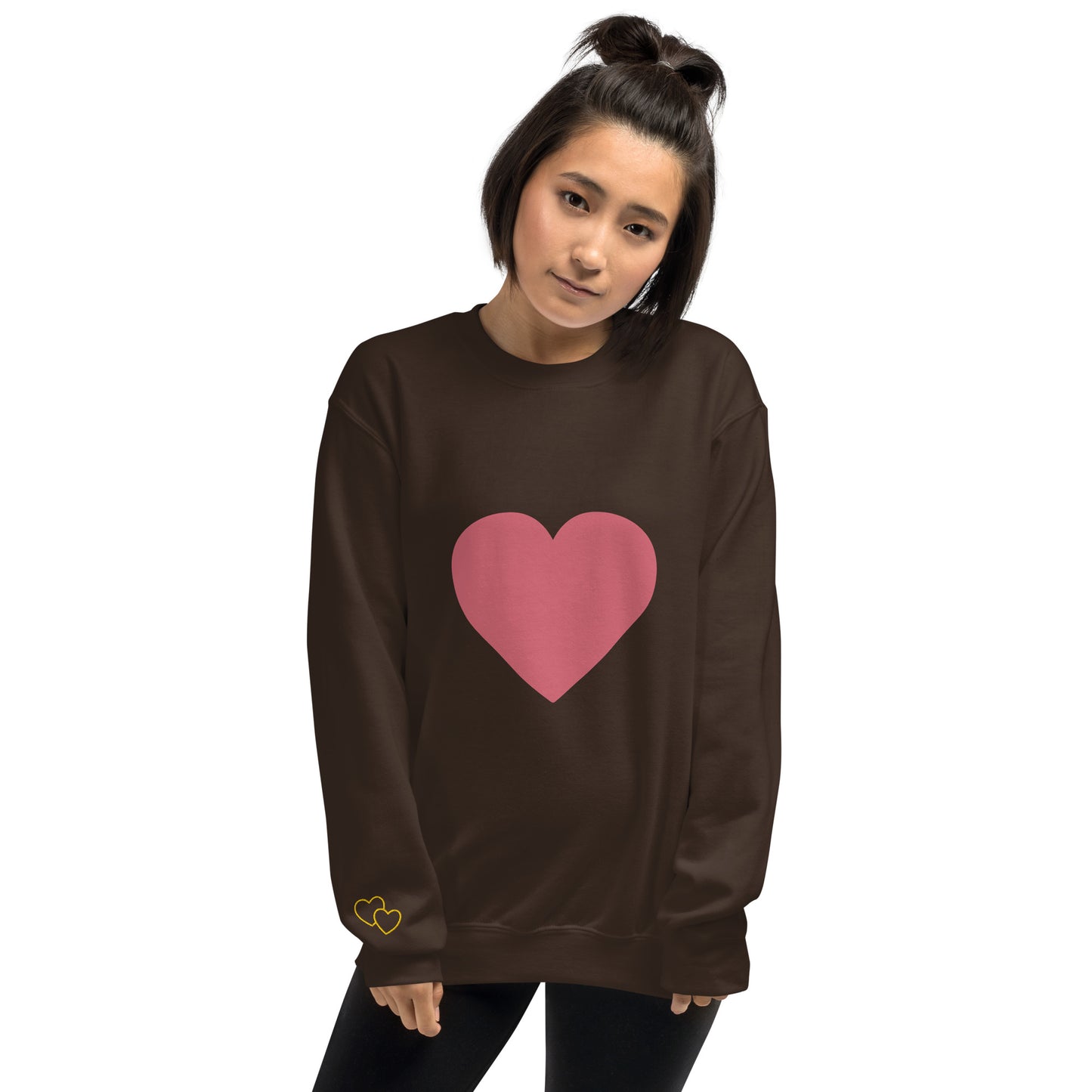 Heart Sweater | Womans Crew Neck